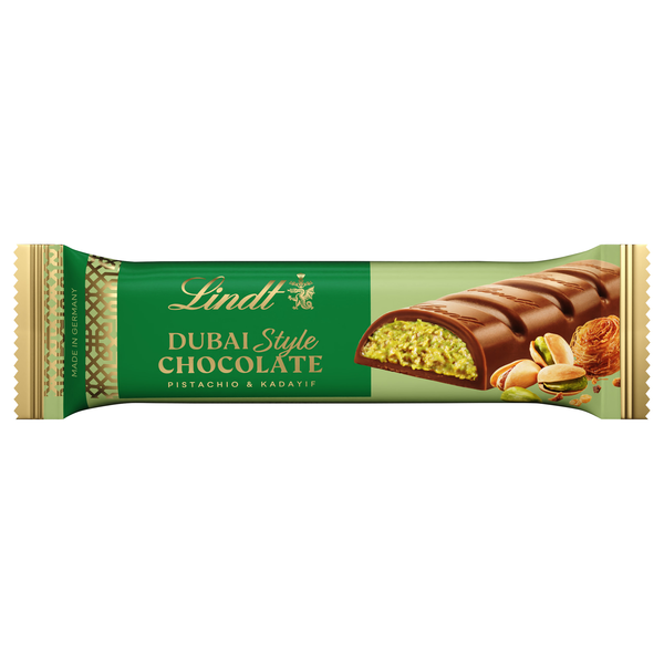 Lindt Dubai Style Pistachio & Kadayif Chocolate Bar