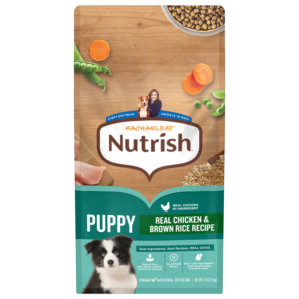 Rachael Ray Nutrish Chicken & Brown Rice Dry Puppy Food