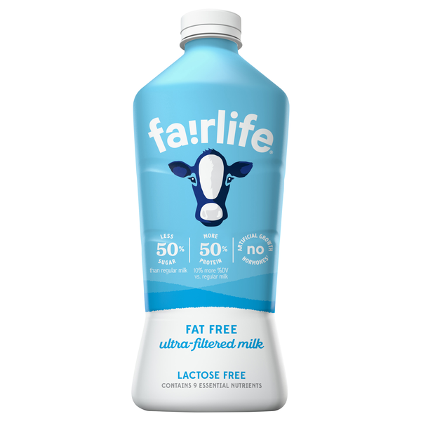 fairlife Lactose Free Fat Free Ultra-Filtered Milk