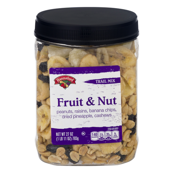 Hannaford Trail Mix Fruit & Nut