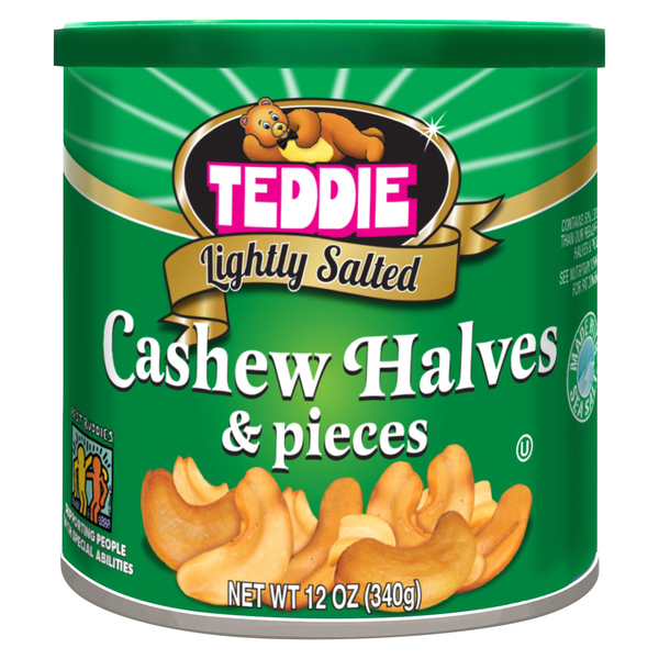 Teddie Lightly Salted Cashew Halves & Pieces