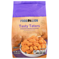 Food Lion Tasty Taters Shredded Shaped Potatoes Frozen