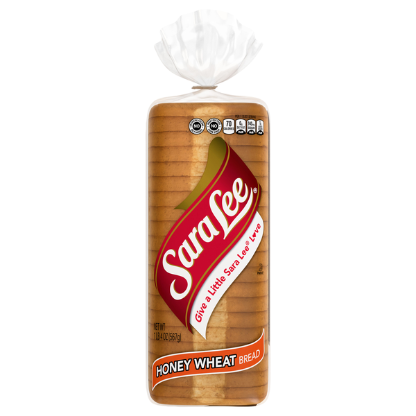 Sara Lee Honey Wheat Bread Sliced