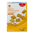 Our Brand Original Baked Whole Grain Wheat Crackers