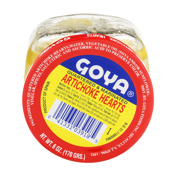 Goya Quartered & Marinated Artichokes