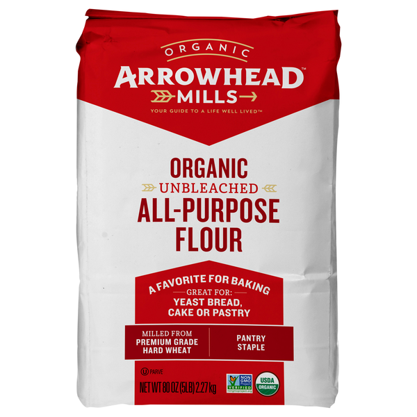 Arrowhead Mills Organic Unbleached All Purpose Flour