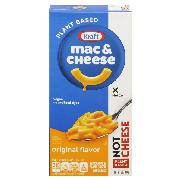 Kraft NotCo Plant-Based Original Flavor Mac & Cheese Dinner