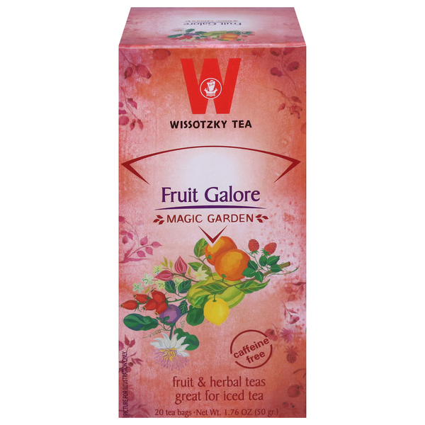 Save on Wissotzky Tea Fruit Galore Fruit & Herbal Tea Bags Order Online