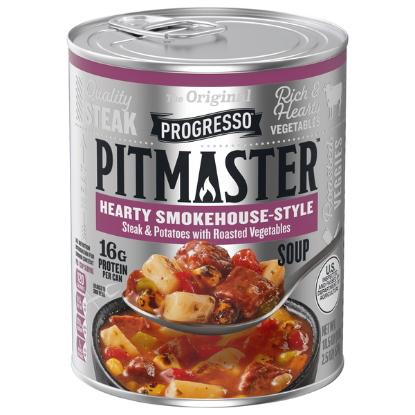 Progresso Pitmaster Hearty Smokehouse Style Steak & Potato Soup