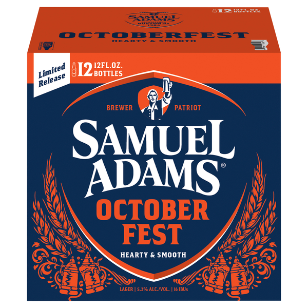Samuel Adams Octoberfest Beer Seasonal - 12 pk