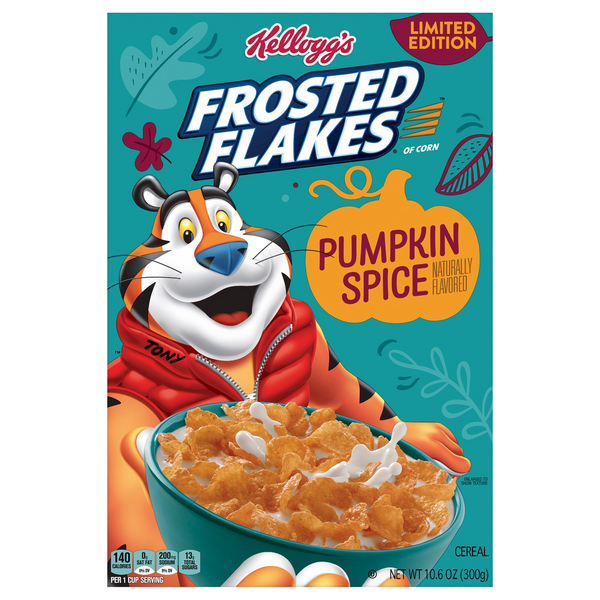 Save on Frosted Flakes Cereal Pumpkin Spice Limited Edition Order