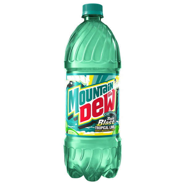 Mtn Dew Baja Blast Soda
