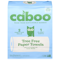 Caboo Tree Free Paper Towels Family Size Rolls - 2 ct