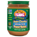 Teddie All Natural Unsalted Super Chunky Peanut Butter
