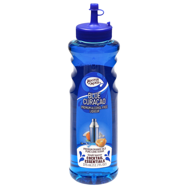 Master of Mixes Cocktail Essentials Blue Curacao Non-Alcoholic