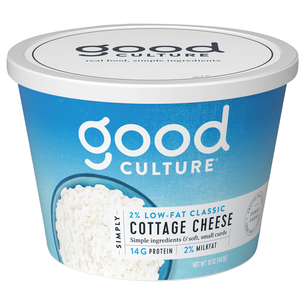 Good Culture 2% Low Fat Small Curd Classic Cottage Cheese