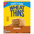 Nabisco Wheat Thins Original Whole Grain Crackers Party Size