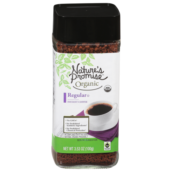 Nature's Promise Organic Regular Instant Coffee