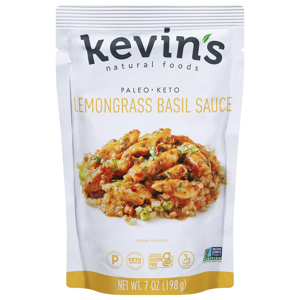 Kevin's Natural Foods Paleo Keto Lemongrass Basil Sauce