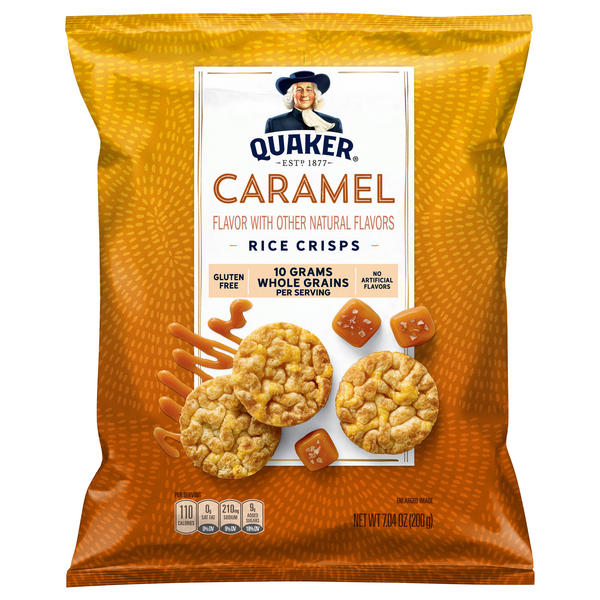 Quaker Rice Crisps Caramel Gluten Free