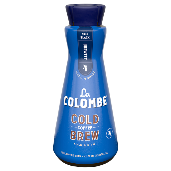 La Colombe Unsweetened Medium/Dark Roast Brazilian Cold Brew Coffee Drink
