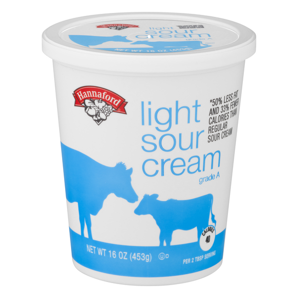 Hannaford Light Sour Cream