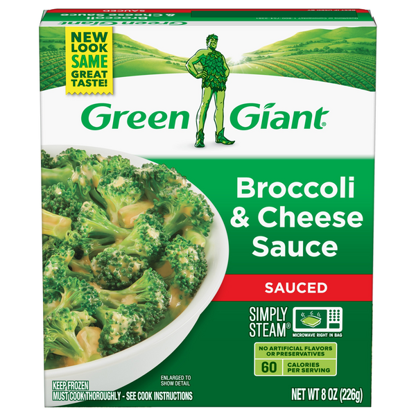Save on Green Giant Simply Steam Broccoli & Cheese Sauce Order Online