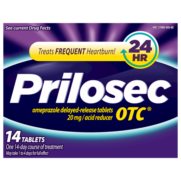 Prilosec OTC 20 mg Acid Reducer Tablets