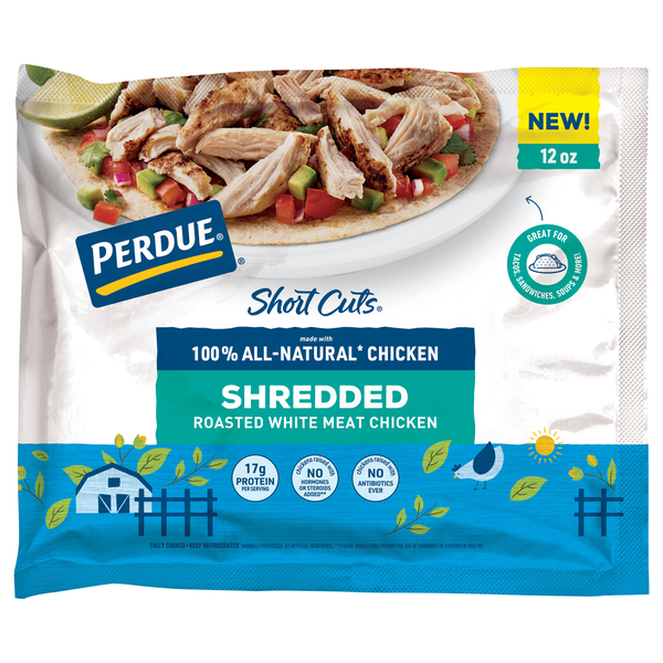 Perdue Short Cuts All Natural Shredded Roasted White Meat Chicken