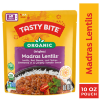 Tasty Bite 60 Second Original Mild Madras Lentils