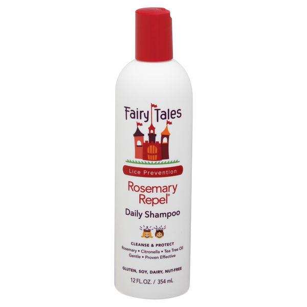 Fairy Tales Lice Prevention Repel Daily Shampoo Rosemary