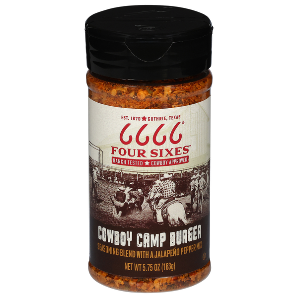 Four Sixes Cowboy Camp Burger Seasoning Blend