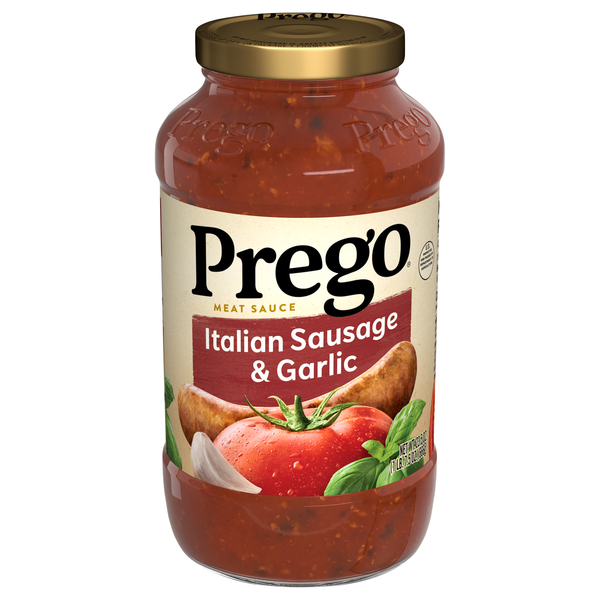 Prego Italian Sausage & Garlic Meat Pasta Sauce