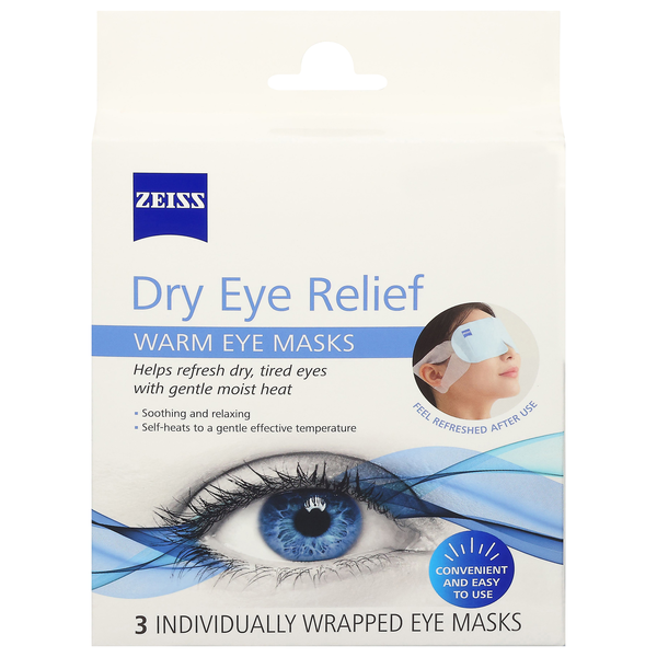 Zeiss Dry Eye Relief Warm Eye Masks