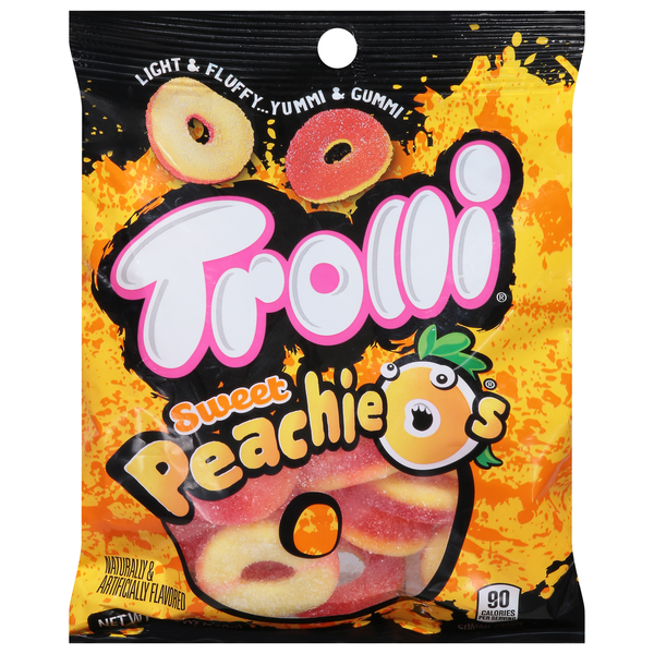 Trolli Sweet PeachieOs Gummi Candy