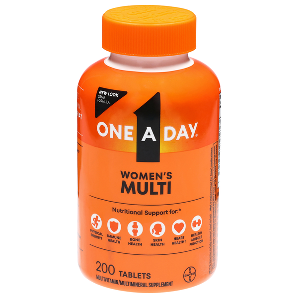One A Day Women's Complete Multivitamin Supplement Tablets