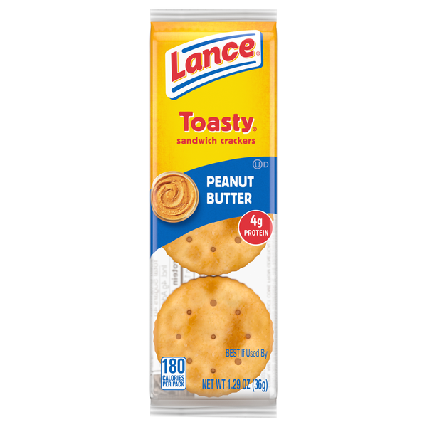 Lance Toasty Peanut Butter Sandwich Crackers