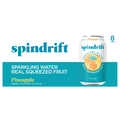 Spindrift Unsweetened Pineapple Sparkling Water - 8 pk