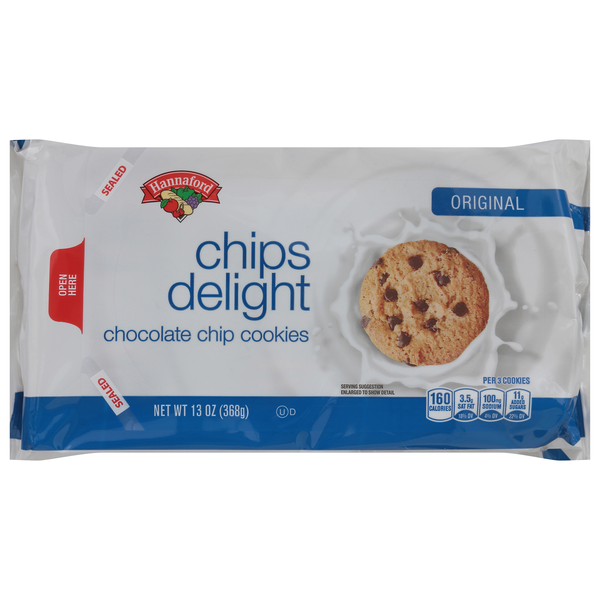 Hannaford Original Chips Delight Chocolate Chip Cookies