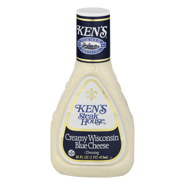 Save on Ken’s Dressing Creamy Wisconsin Blue Cheese Order Online