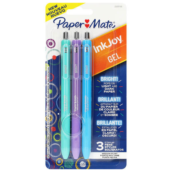 Paper Mate InkJoy Medium Point 0.7mm Gel Pens