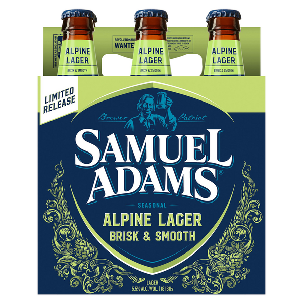 Samuel Adams Alpine Lager Beer - 6 pk