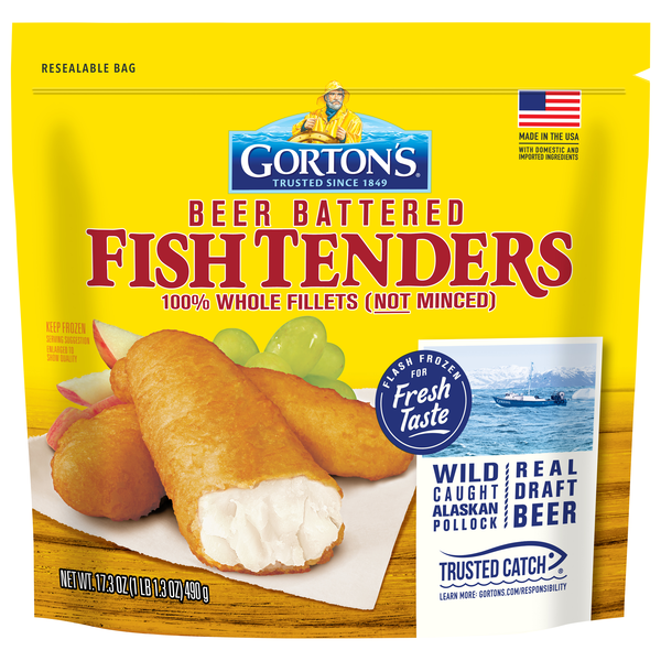 Gorton's Beer Battered Fish Tenders Frozen