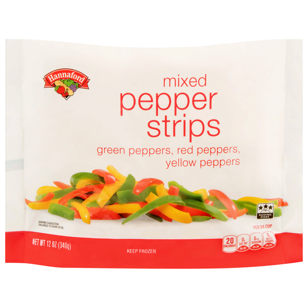 Hannaford Mixed Pepper Strips Frozen