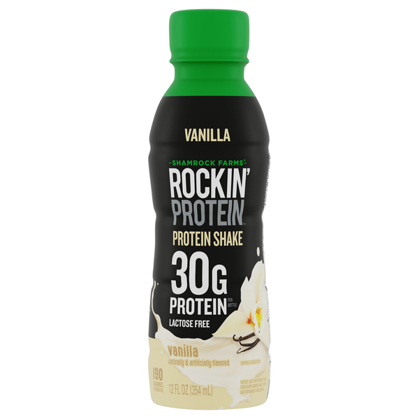 Shamrock Farms Rockin' Builder Vanilla 30g Protein Shake