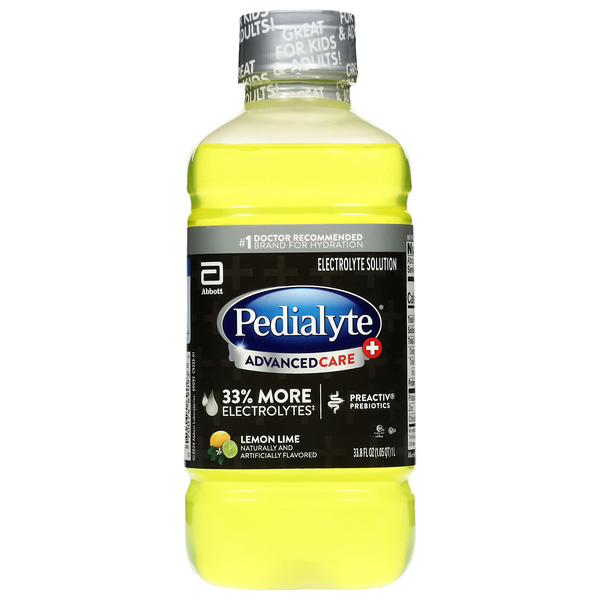 Pedialyte Lemon Lime Electrolyte Solution