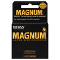 Trojan Magnum Latex Lubricated Condoms Large Size