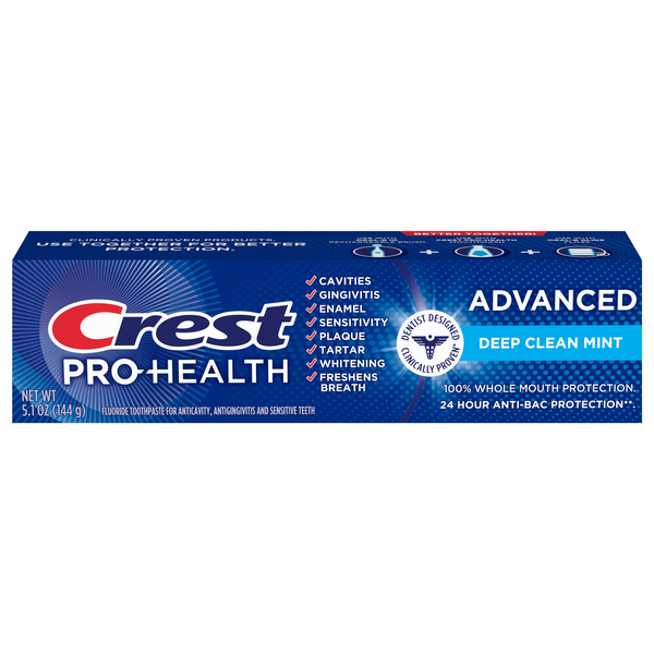 Crest Pro-Health Advanced Deep Clean Mint Toothpaste