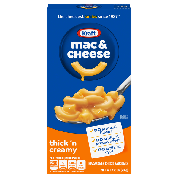 Kraft Thick 'n Creamy Mac & Cheese Dinner