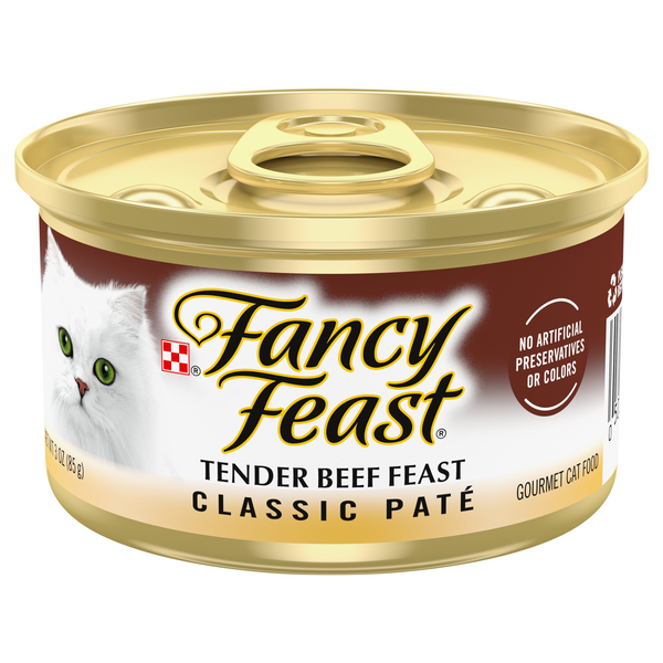 Save On Fancy Feast Wet Cat Food Classic Pate Tender Beef Feast Order 